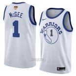 Maglia Golden State Warriors Javale Mcgee #1 Classic 2017-18 Bianco