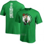 Maglia Manica Corta Kyrie Irving Boston Celtics Verde