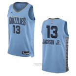 Maglia Memphis Grizzlies Jaren Jackson JR. #13 Statement 2022-23 Blu
