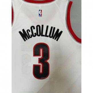 Maglia Portland Trail Blazers C.j. McCollum #3 Icon 2020-21 Nero