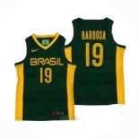 Maglia Brasil Leandro Barbosa #19 2019 FIBA Baketball World Cup Verde