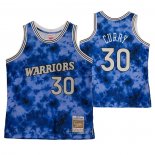 Maglia Golden State Warriors Stephen Curry #30 Galaxy Blu