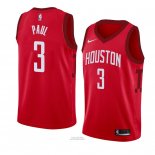 Maglia Houston Rockets Chris Paul #3 Earned 2018-19 Rosso