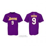 Maglia Manica Corta Rajon Rondo Los Angeles Lakers Viola