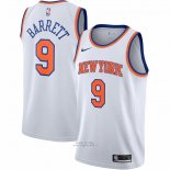 Maglia New York Knicks RJ Barrett #9 Association Bianco
