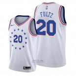 Maglia Philadelphia 76ers Markelle Fultz #20 Bianco