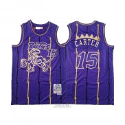 Maglia Toronto Raptors Vince Carter #15 2020 Chinese New Year Throwback Viola