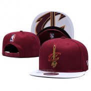 Cappellino Cleveland Cavaliers Snapback Rosso Bianco