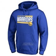 Felpa con Cappuccio Golden State Warriors Blu1