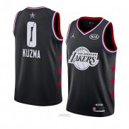 Maglia All Star 2019 Los Angeles Lakers Kyle Kuzma #0 Nero