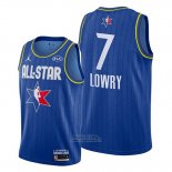 Maglia All Star 2020 Toronto Raptors Kyle Lowry #7 Blu