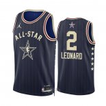 Maglia All Star 2024 Los Angeles Clippers Kawhi Leonard #2 Blu