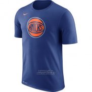 Maglia Manica Corta New York Knicks Blu2