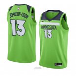 Maglia Minnesota Timberwolves Darius Johnson-odom #13 Statement 2018 Verde