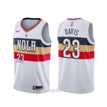 Maglia New Orleans Pelicans Anthony Davis #23 Earned Bianco