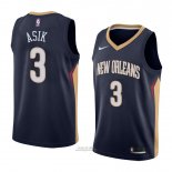 Maglia New Orleans Pelicans Omer Asik #3 Icon 2018 Blu