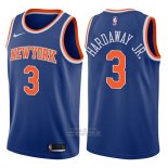 Maglia New York Knicks Tim Hardaway Jr. #3 Icon 2017-18 Blu