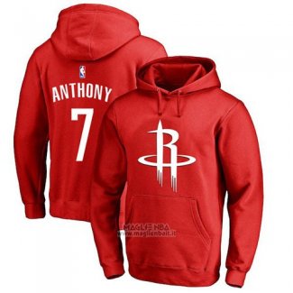 Felpa con Cappuccio Carmelo Anthony Houston Rockets Rosso