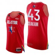 Maglia All Star 2020 Eastern Conference Pascal Siakam #43 Rosso
