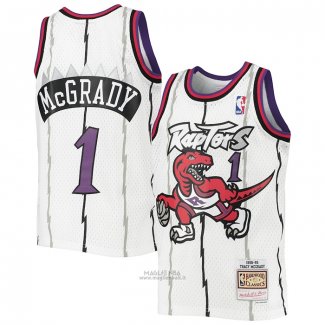 Maglia Bambino Toronto Raptors Tracy McGrady #1 Mitchell & Ness 1998-99 Bianco