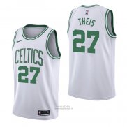 Maglia Boston Celtics Daniel Theis #27 Association Bianco