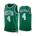 Maglia Boston Celtics Jrue Holiday #4 Icon 2022-23 Verde