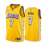 Maglia Los Angeles Lakers Javale Mcgee #7 Citta Edition Giallo