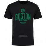 Maglia Manica Corta Boston Celtics Nero 2019 NBA Playoffs Rise