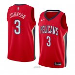 Maglia New Orleans Pelicans Stanley Johnson #3 Statement 2018 Rosso