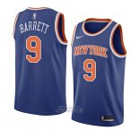 Maglia New York Knicks R.j. Barrett #9 Icon 2019-20 Blu
