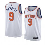 Maglia New York Knicks R.j. Barrett #9 Icon 2019-20 Blu