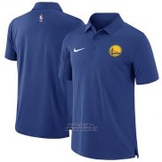 Maglia Polo Golden State Warriors Blu