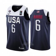 Maglia Usa Joe Harris #6 2019 FIBA Basketball USA Cup Blu