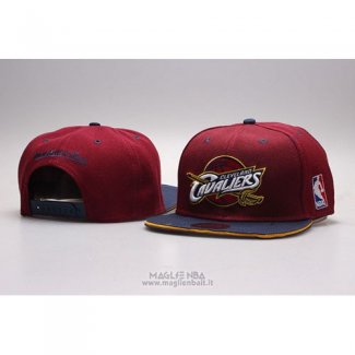 Cappellino Cleveland Cavaliers Snapback Rosso Blu