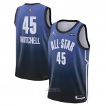 Maglia All Star 2023 Utah Jazz Donovan Mitchell #45 Blu