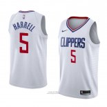 Maglia Los Angeles Clippers Montrezl Harrell #5 Association 2018 Bianco