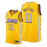 Maglia Los Angeles Lakers Dion Waiters #11 Citta 2020 Or