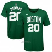 Maglia Manica Corta Gordon Hayward Boston Celtics 2019 Verde