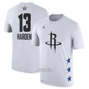 Maglia Manica Corta James Harden All Star 2019 Houston Rockets Bianco