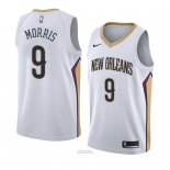 Maglia New Orleans Pelicans Darius Morris #9 Association 2018 Bianco