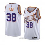 Maglia Phoenix Suns Saben Lee #38 Association 2023-24 Bianco