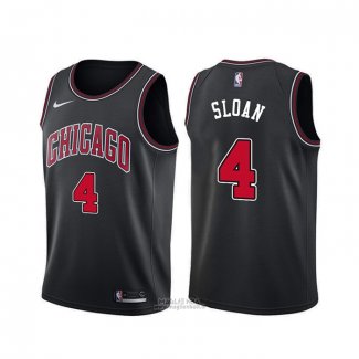 Maglia Chicago Bulls Jerry Sloan #4 Statement Nero