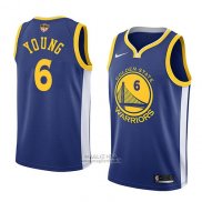 Maglia Golden State Warriors Nick Young Finals Bound Icon 2017-18 Blu