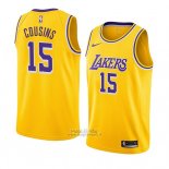 Maglia Los Angeles Lakers Demarcus Cousins #15 Icon 2019-20 Giallo
