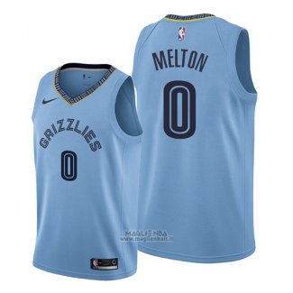 Maglia Memphis Grizzlies De'anthony Melton #0 Statement Blu