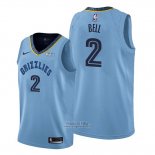 Maglia Memphis Grizzlies Jordan Bell #2 Statement 2019-20 Blu