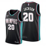 Maglia Memphis Grizzlies Josh Jackson #20 Classic 20th Season Nero