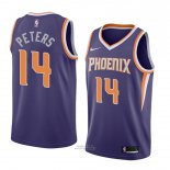 Maglia Phoenix Suns Alec Peters #14 Icon 2018 Viola