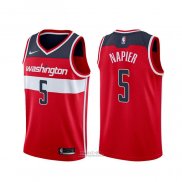 Maglia Washington Wizards Shabazz Napier #5 Icon Rosso
