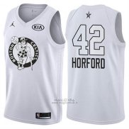 Maglia All Star 2018 Boston Celtics Al Horford #42 Bianco